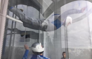 ExtraОбзор полёта в аэротрубе от компании Free Fly